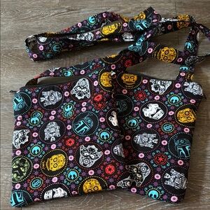 Colorful Skull Pattern Crossbody Bag Disney Star Wars hand made bags